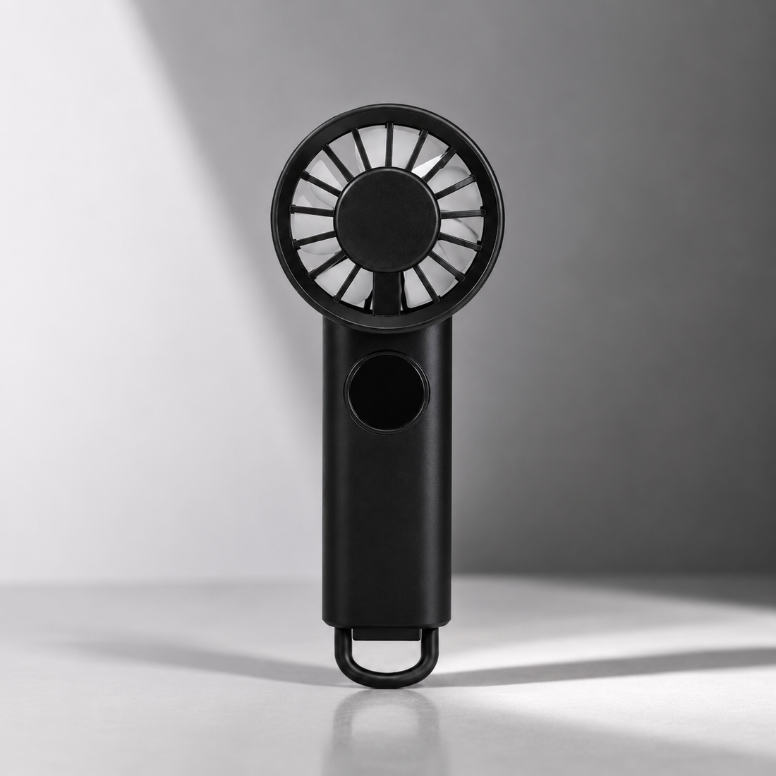Rechargeable Portable Handheld Fan for Travel & Daily Use – Black