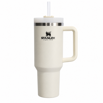 Stanley Quencher H2.0 40oz Cloud White Tumbler